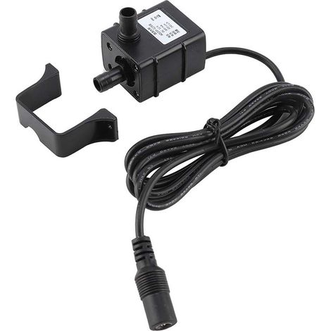 Pompe de piscine submersible à moteur sans balais ultra-silencieux DC12V de 3 mètres et 240 l/h (1/5)