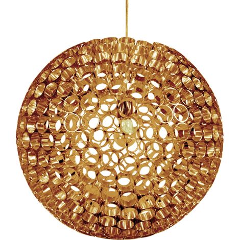 Lampada a sospensione Candellux Abros rame Ø50 E27 alluminio (1/2)