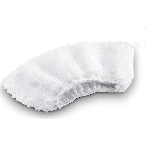 Lot de 2 chiffons en microfibre pour nettoyeur vapeur Karcher EasyFix SC1/SC2/SC3/SC4/SC5/SV7 (1/5)
