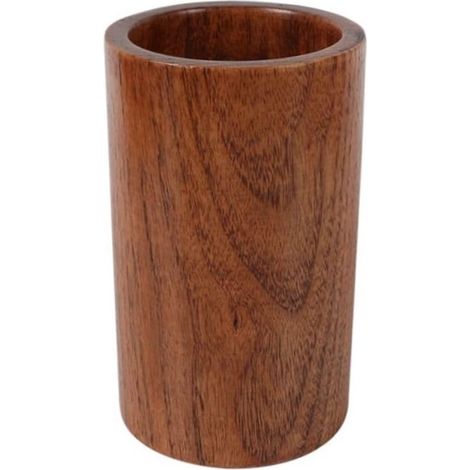 porte-ustensiles de cuisine - Bois - 15 x 8,5 cm, cage à baguettes en bois, égouttoir multifonctionnel en bois naturel pour la cuisine (1/5)