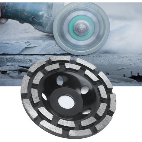 Meule diamantée noire, diamètre 125 mm (1/5)