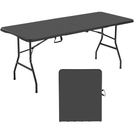 Table Pliante Rectangulaire en Plastique Table Utilitaire (1/5)