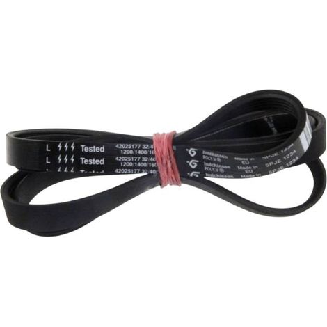 Ersatzteil - COURROIE 1236J5 MAEL - - TUCSON, FAR, WINIA, SIGNATURE, BELLAVITA, SABA, CONTINENTAL EDISON, BLUESKY, SHARP, AYA, LISTO, OCEANIC, VALBERG, SELECLINE, DAEWOO, ESSENTIEL B, JEKEN, LINETECH