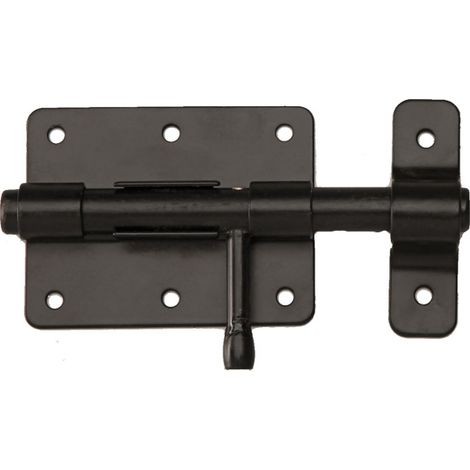 Birnförmiges Boxschloss MERMIER schwarz verzinkt - Ø 8 mm - M-437082
