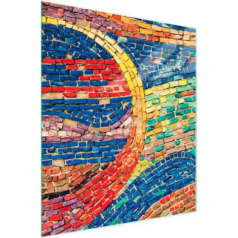 TAGLIERE IN VETRO 45x52 cm, in pietra (1/5)