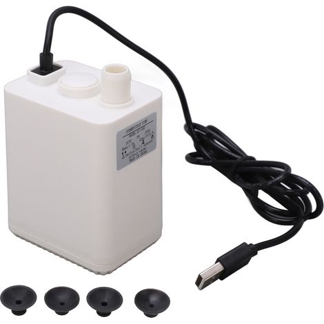 Pompe submersible sans balais DC5V 6W 600L/h, haute levée, silencieuse, pour circulation d'eau et fontaine (1/5)