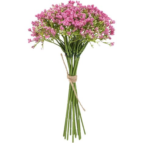 Bouquet De Mariage - Fleur Artificielle En Mousse - Gypsophile Artificiel - Décoration Intérieure Salon Chambre - 1 Pièce (1/5)