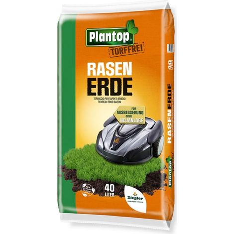 PLANTOP torffrei Rasenerde, 40 Ltr