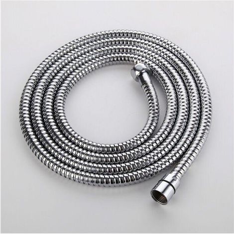 Flexible de douche inox flexible de douche chromé 2m Cisea (1/5)