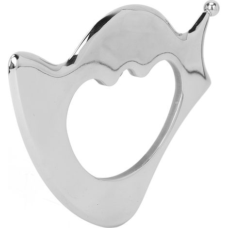 Lot de 2 Grattoir de Massage Gua Sha en Acier Inoxydable, Outil de Récupération Musculaire pour Dos, Jambes et Cou, Racleur de Corps Professionnel (1/5)