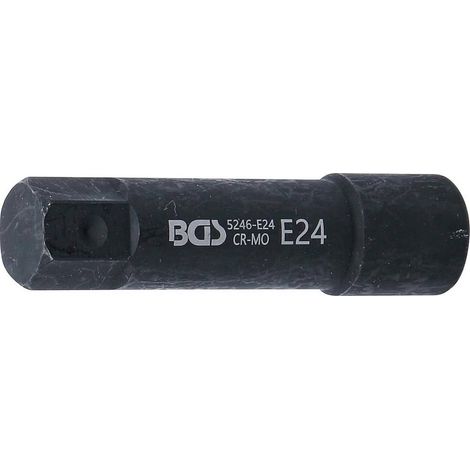 Douille de Clé à Douilles Extra Longue E24 - Profil E, 22 mm - Précision et Accessibilité Optimale - D-Work