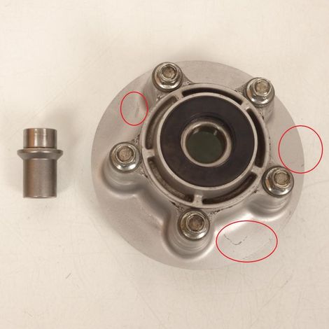 [PRODUIT D'OCCASION] Porte couronne origine pour Moto Suzuki 650 Gladius 2009 19F / (1/2)