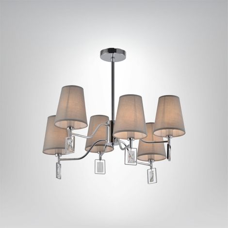 Lampadario Hella 6 - Argento (1/5)