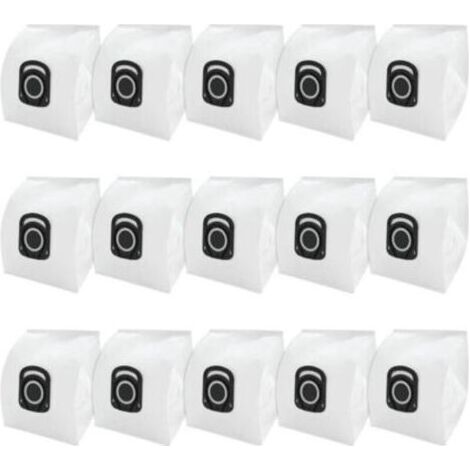 15 Sacs à Poussière pour Rowenta+ ZR200520 ZR200720,sacs d'aspirateur pour Rowenta Compact Power, X-Trem Power & Silence Force (RO64xx, RO63xx, RO68xx, RO39xx)