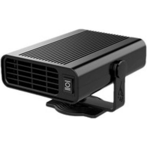 Dégivreur Pare-Brise - Chauffage Voiture 12 V 150 W - Mode Chaud/Froid 2 en 1 - Support Rotatif 360° - Pour Voiture 12 V - 1 Pièce (1/4)