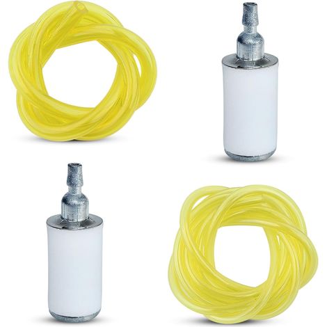2 pieds Kit de tuyau de ligne de carburant Tygon et filtre pour Craftsman Poulan Dresse-herbe FX26SCE SST25CE Coupe-bordures Tronçonneuse Souffleur (1/5)