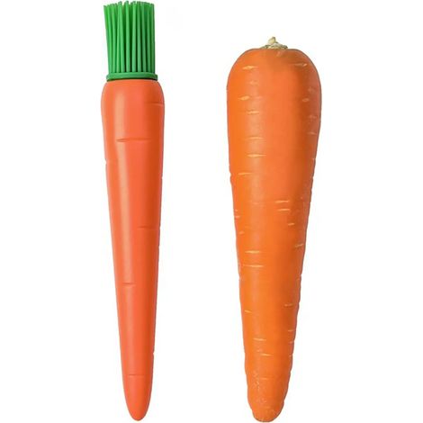 Les carottes d'application de brosse 20cm de silicone barbecue cuisine nouvelle nouveauté (1/5)