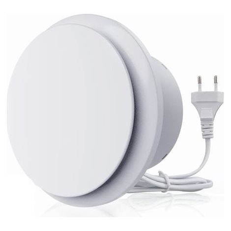 Extracteur d'air 130m³/h 12W – Ventilateur d'extraction silencieux – Économe en énergie pour salle de bain, cuisine, serres, tentes – 4 pouces (1/4)