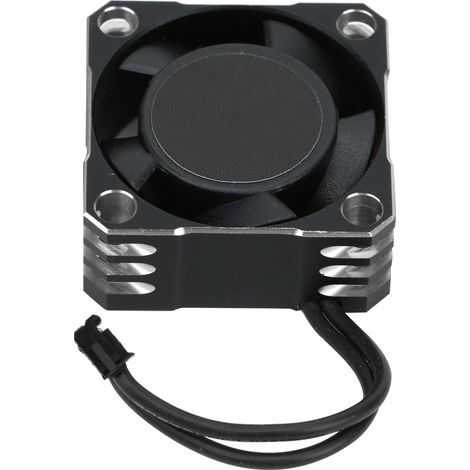 Ventilateur métallique 25x25mm 32000RPM avec contrôleur électronique de vitesse - Dissipation thermique efficace noir argenté (1/5)