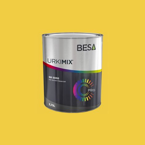 Pot de Peinture Polyuréthane / bi composant Pantone 129C  Brillant - 4kg