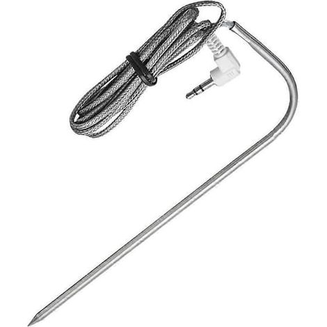 Sonde de rechange pour thermomètre numérique Traeger Grill, capteur de température de viande en acier inoxydable, accessoire pour thermomètre de fumage de barbecue. (1/5)