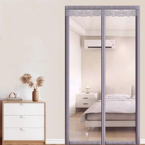 EVA Hiver Transparent Magnétique Rideau de Porte Isolant Thermique (1/5)