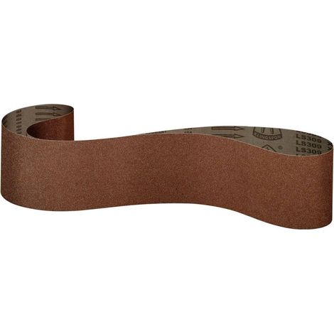 Ceinture de ponçage pour ponceuse à bande Klingspor LS 309 X 100x800 mm K60 10 unités (1/2)