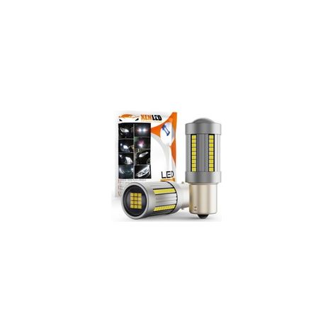 2x Ampoules P21W - 66 LED - Blanc pur - 1000Lms - X-LED Intensity CANBUS - 10-30V - 22W - 1156 BA15S (1/5)