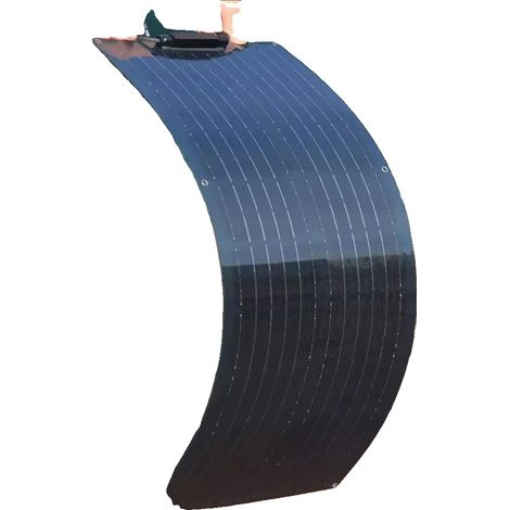 Panneau Solaire, Monocristallin, Étanche, 80w 820x370mm (1/2)