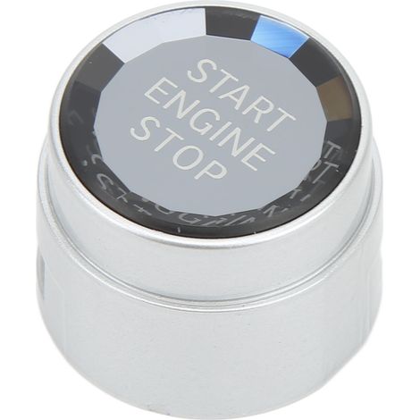Couvercle de bouton de démarrage/arrêt moteur résistant aux rayures et inaltérable, remplacement pour voitures BMW Série 1 X1 X2 X3 X4 X5 X6 X7 (1/5)
