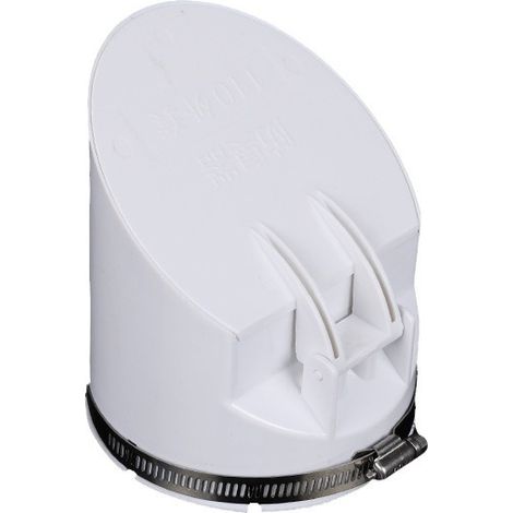 PVC check valve, pipeline check valve, used to prevent wastewater and rainwater from seeping in (75 mm). (1/5)