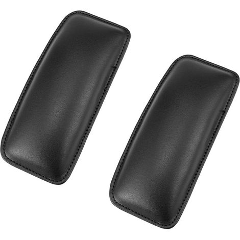 Knieschoner fürs Auto – 2er-Set – Schaumstoff – Komfortabler Schutz – Universell für den Innenraum – Schwarz, 18 x 8 x 2,8 cm (1/5)