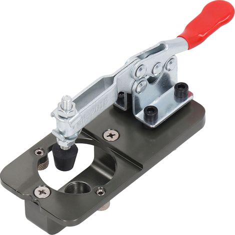 Scharnierbohrlehren-Set für Schränke, 35-mm-Lochöffner, Aluminiumlegierung, Holzbearbeitungs-Führungslehre, Bohrlehren-Set (1/5)