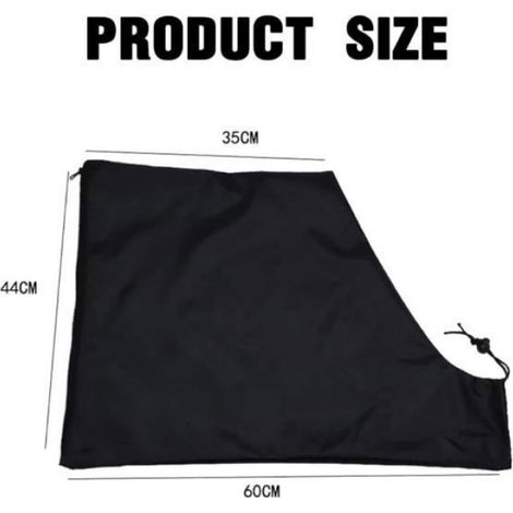 Sac Aspirateur - Oxford 420D - 60x44 cm - Pour Souffleur De Feuilles - 1 Pièce (1/4)
