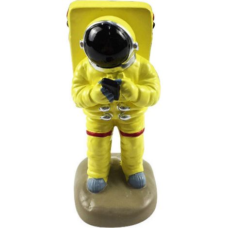 für kreative Astronauten-Handyhalterung, Tablet-Smartphone-Halterung, Weltraumfahrer-Handyhalter aus Kunstharz, Schreibtischornament, universell für