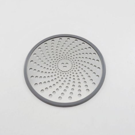Drain de Douche en Acier Inoxydable Douche Drain Attrape-Cheveux Filtre a Cheveux Filtre Vidange Antirouille Anti-colmatage Facile à Nettoyer pour Salle de Bain Cuisine Baignoire - Argent (1/5)