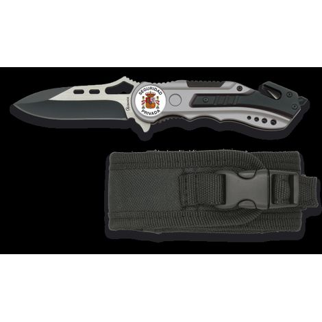 Couteau pliant Albainox aluminium acier 6.5 cm