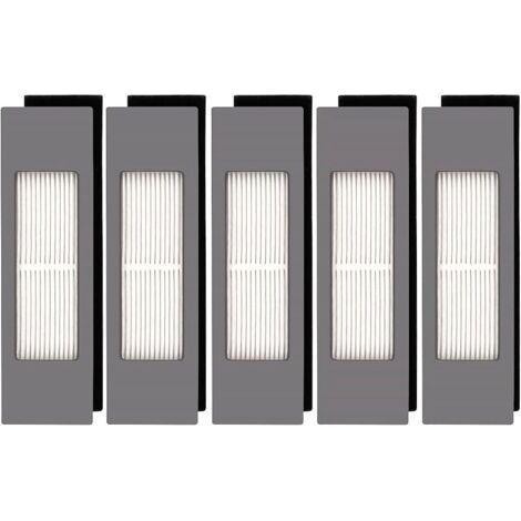 (5 Pièces) N10 Filtre HEPA Pour Robot Aspirateur Ecovacs DEEBOT OZMO N10 N10 Plus 920 950 T8 AIVI Max T9 T5 N5 N7 N8+ N8 Pro Plus (1/5)