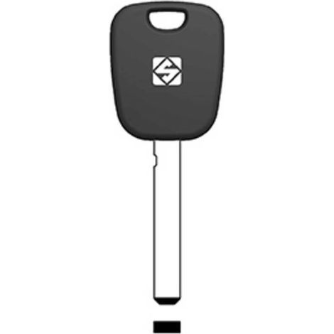 2 x SILCA TOY51TE CHIAVE TRANSPONDER VUOTA NICHEL