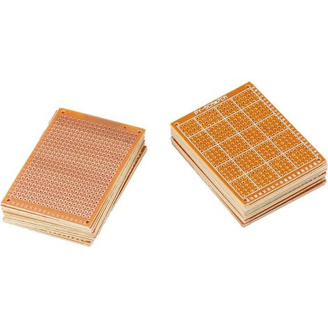 20PCS 5 x 7 cm unilatéral Universal Plate Carte Prototype PCB Board Breadboard 5X7 (1/5)