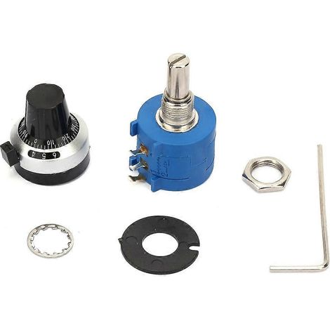 3590S-2-202L 2K Ohm Präzisions-Mehrgangpotentiometer mit einstellbarem Widerstand und Drehknopf