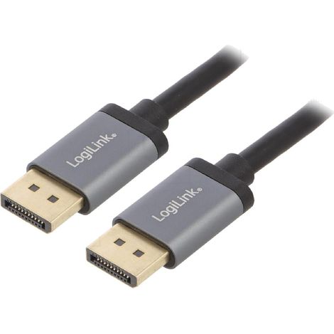 Cable de connexion DisplayPort 4K DP male a DP male 3m - Noir
