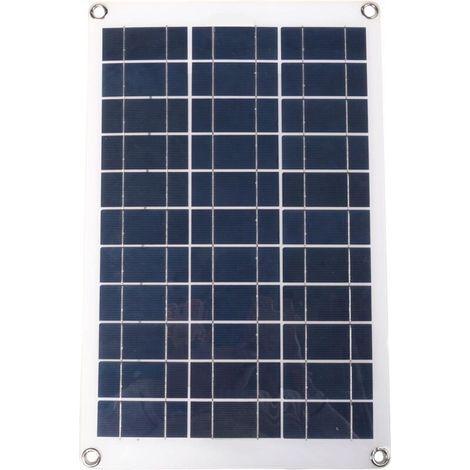 Panneau solaire 10 W 9 V. module photovoltaïque haute efficacité pour batterie. bateau. portail automatique. poulailler. applications hors réseau