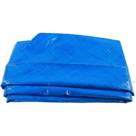 SJLERST Bâche piscine ronde PE imperméable Ø280cm