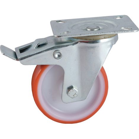 Avl AVL-504846O Rueda de Poliuretano Roja 200mm