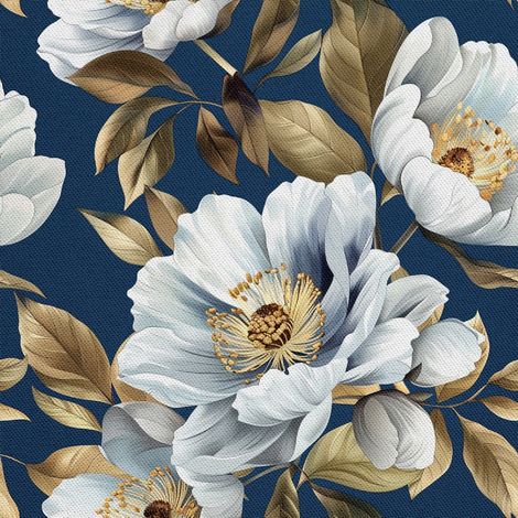 Tela decorativa para exteriores Oxford - Motivo floral I DX5669 (1/5)