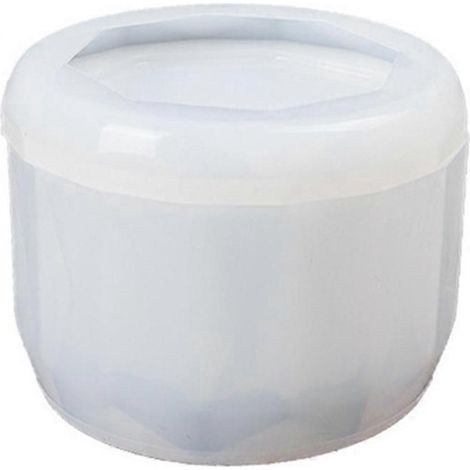 Runder, transparenter Stiftehalter, Harzgussformen, handgefertigter Schmuckhalter.