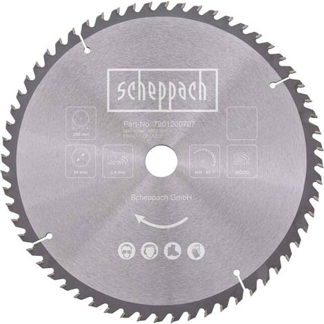 Kreissageblatt 305 mm 60 Zahne fur Holz fur Gehrungssage Scheppach hm305sl (1/2)