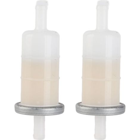 2 x Universal-Kraftstofffilter 9,5 mm & 10 mm (3/8") für Honda CBR600 VT600 NT650 VFR700 VFR750 ST1100 GL1200 GL1500-Crezuo