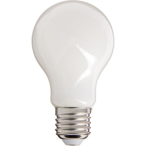Ampoule à filament LED A60, culot E27, 8W cons. (75W eq.), lumière blanche chaude (1/5)